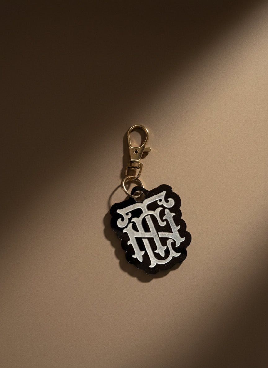 Custom Engraved Single Side Acrylic Keychain