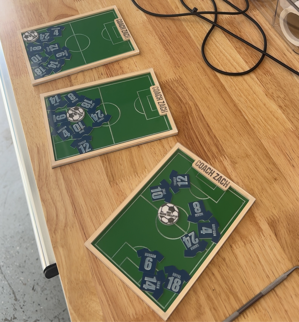 Soccer Team Shake Magnet