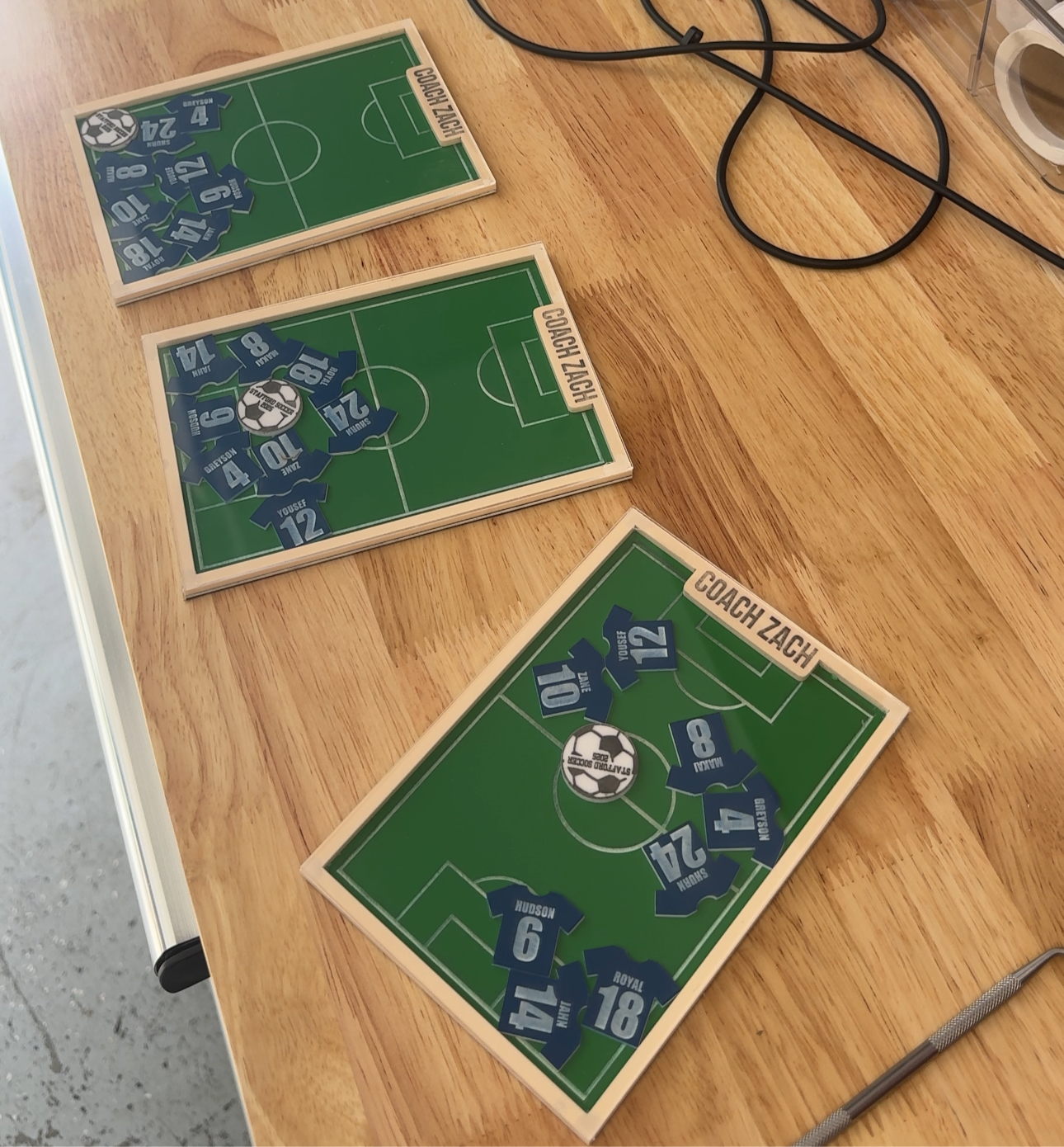 Soccer Team Shake Magnet