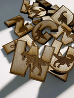 Dinosaur Alphabet Magnets