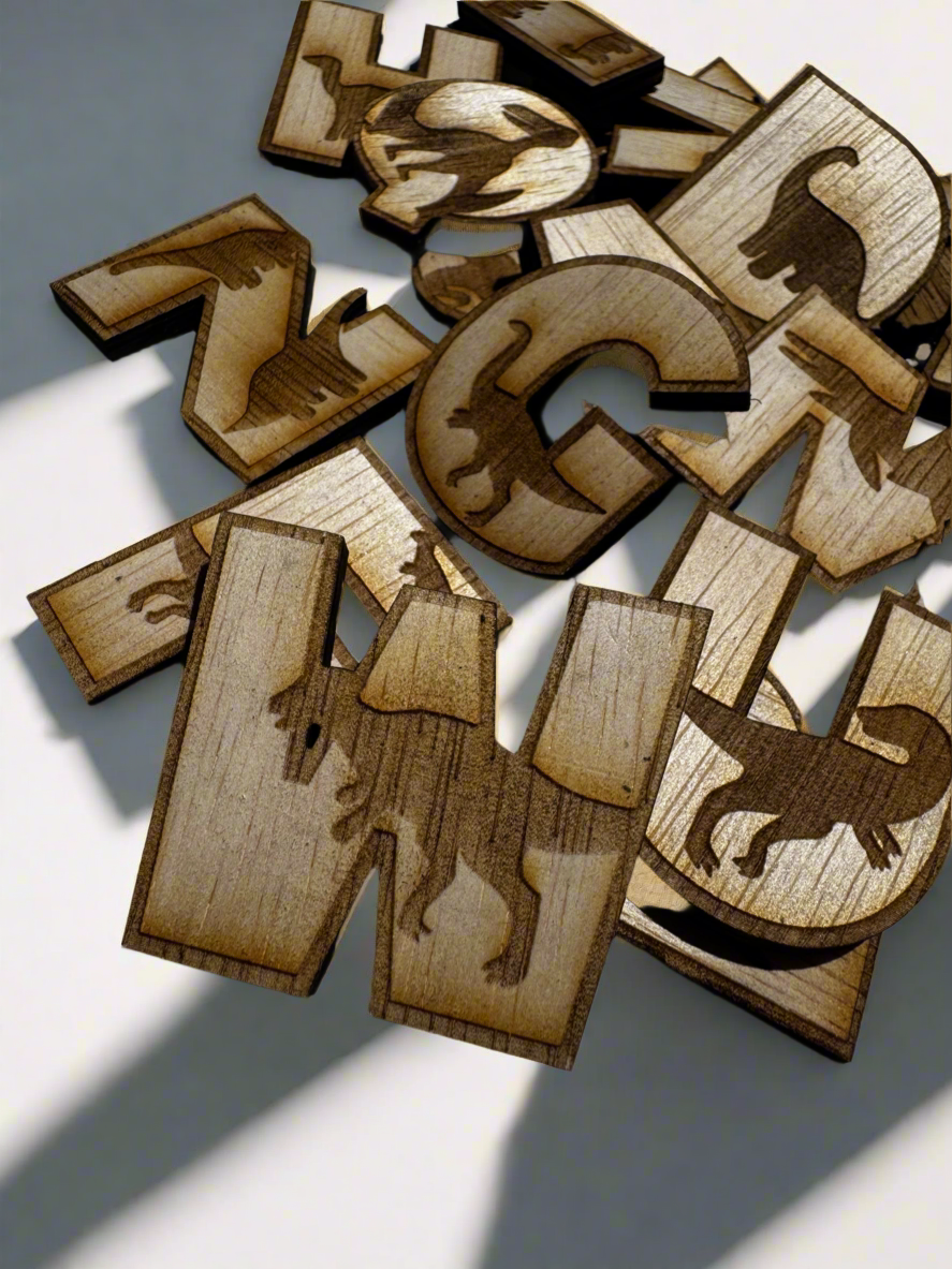 Dinosaur Alphabet Magnets
