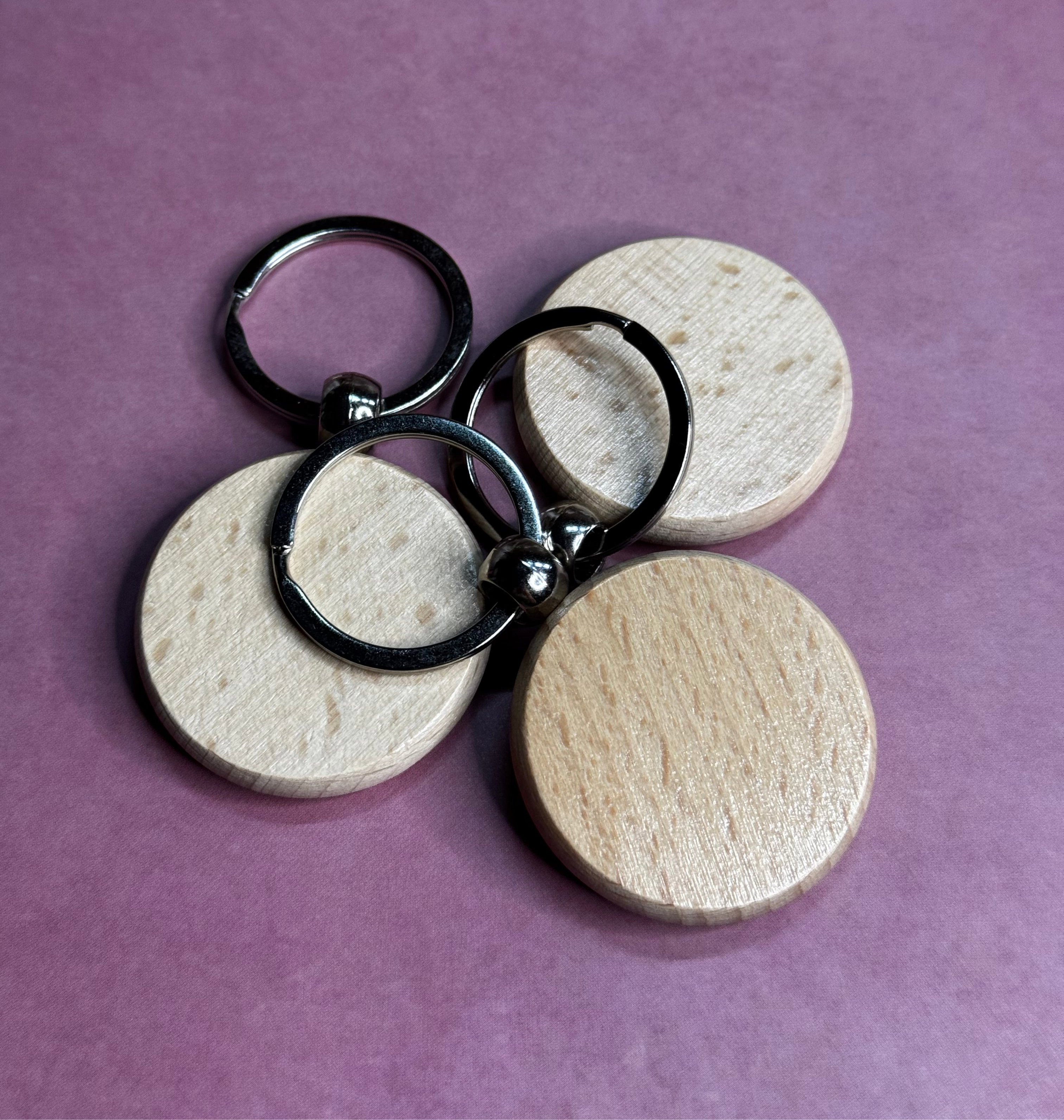 Wooden Keychain