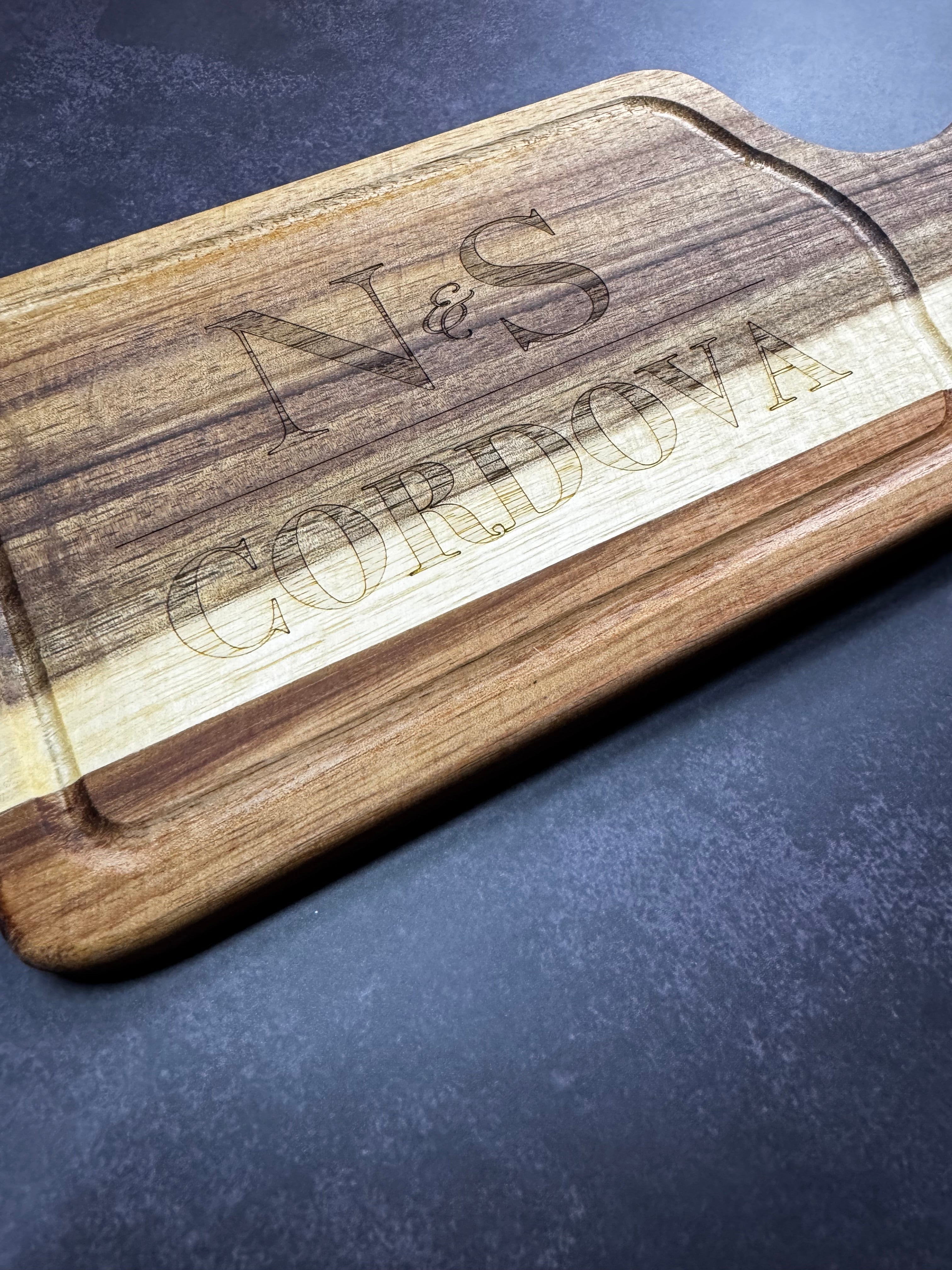 Rectangle Serving Board Gift Set