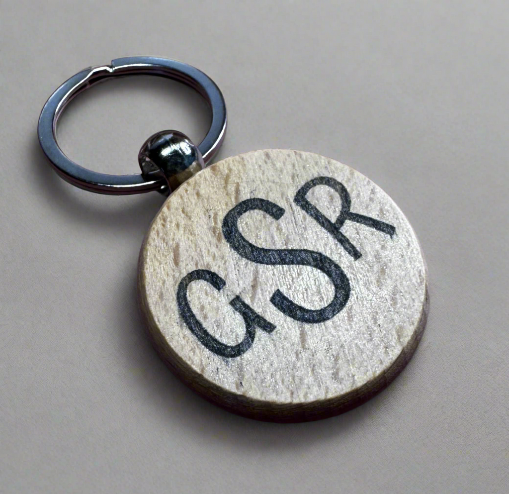 Wooden Keychain