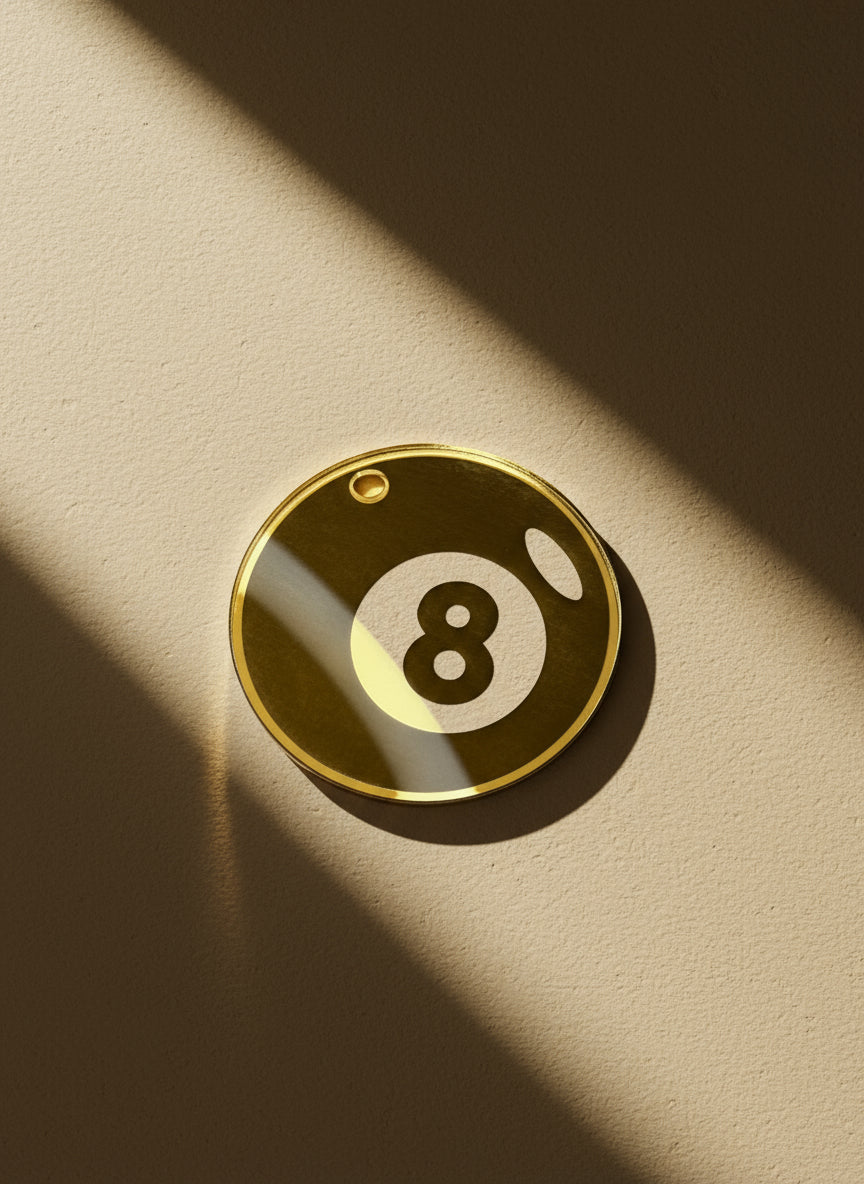 8 ball Keychain