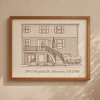 Custom Home Drawing