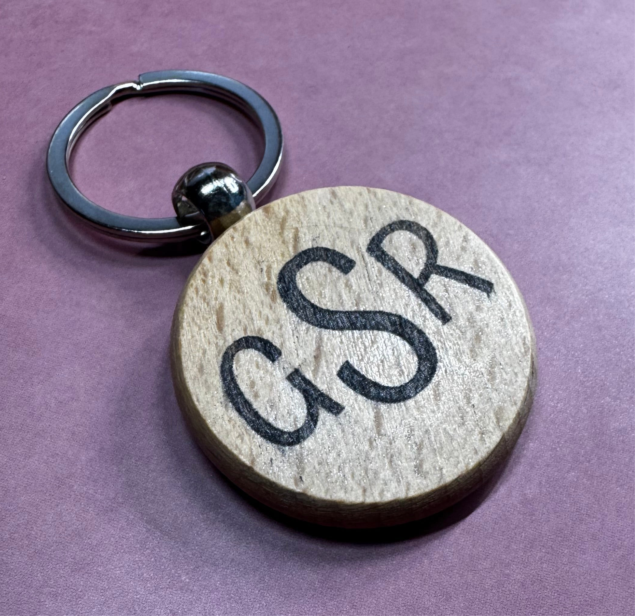 Wooden Keychain