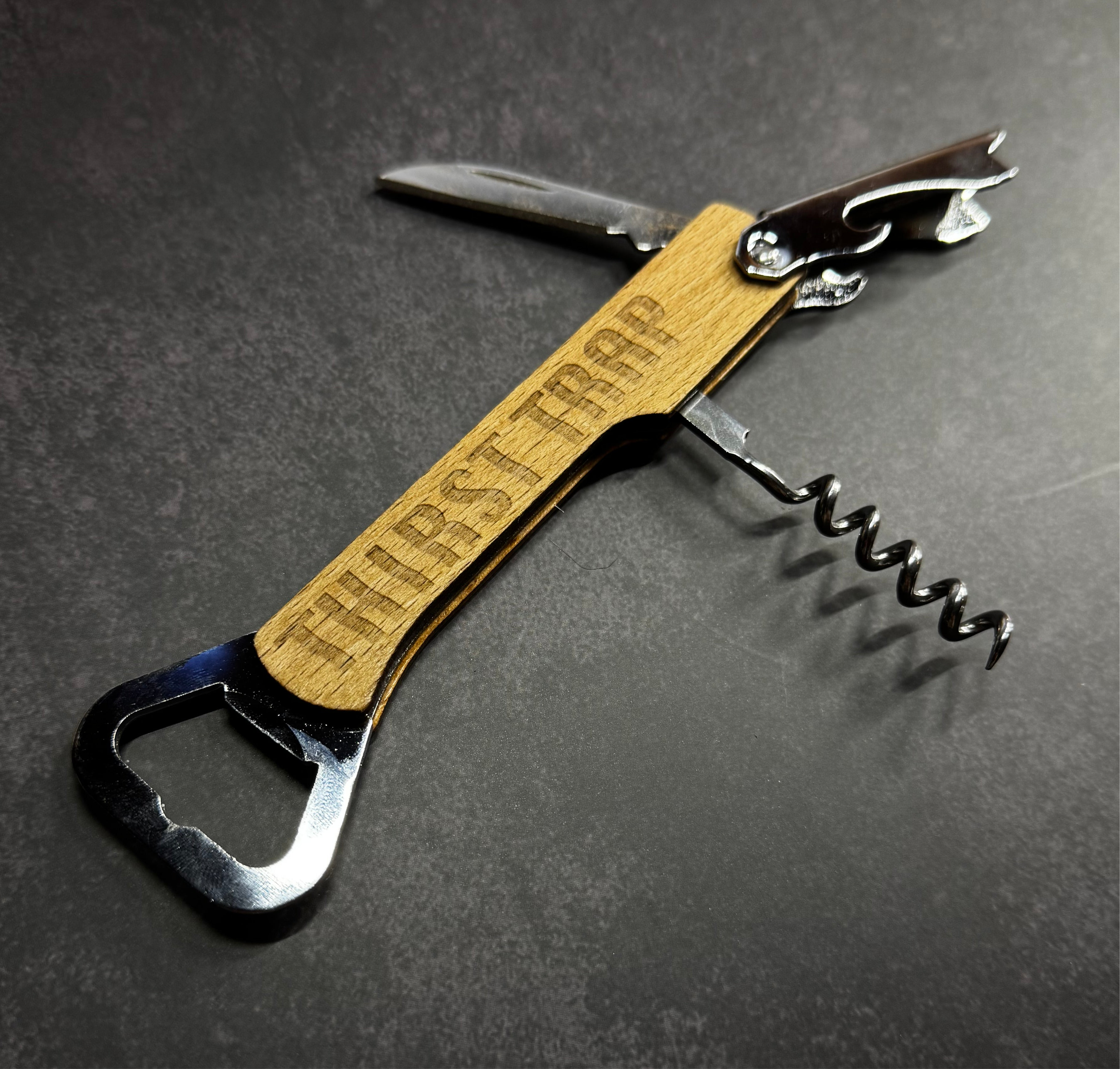 Wooden Bottle Opener