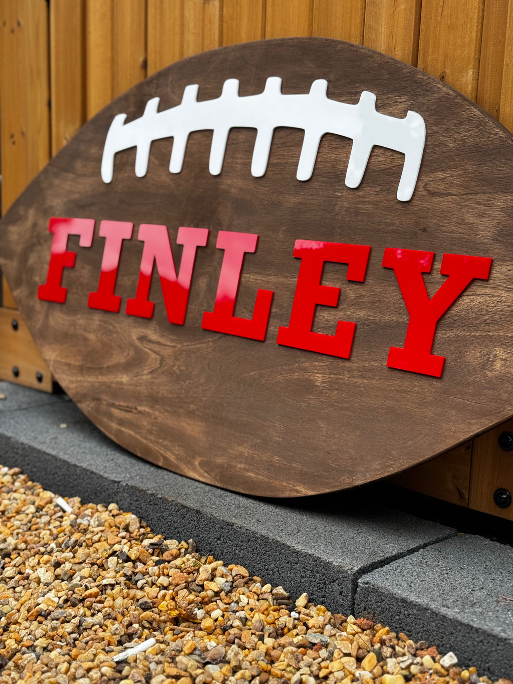 Wall Decor Sign- Football Theme