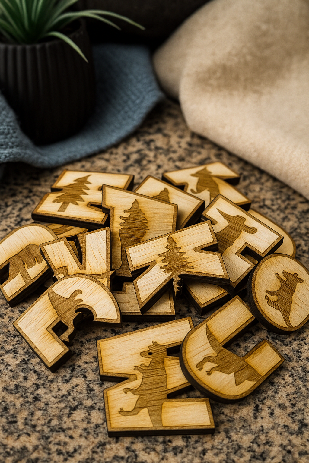 Dinosaur Alphabet Magnets
