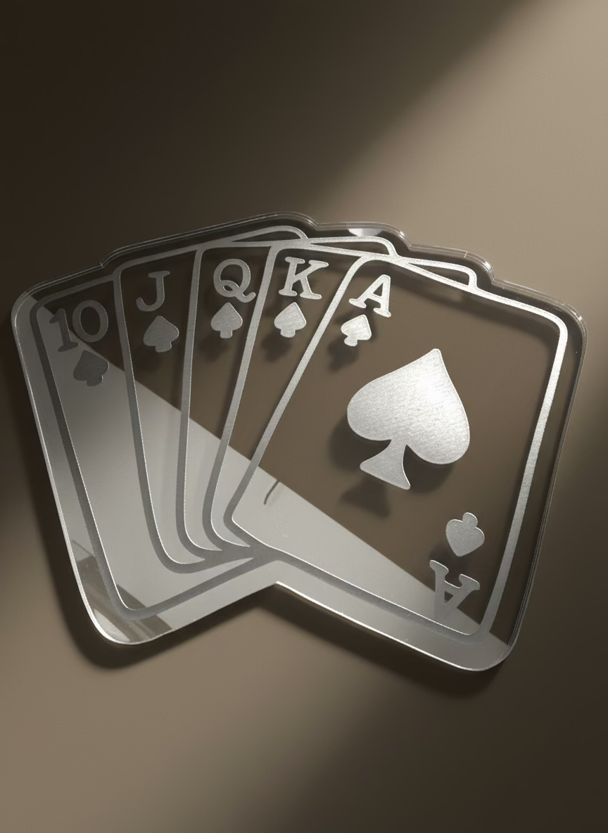 Royal Flush Wall Art