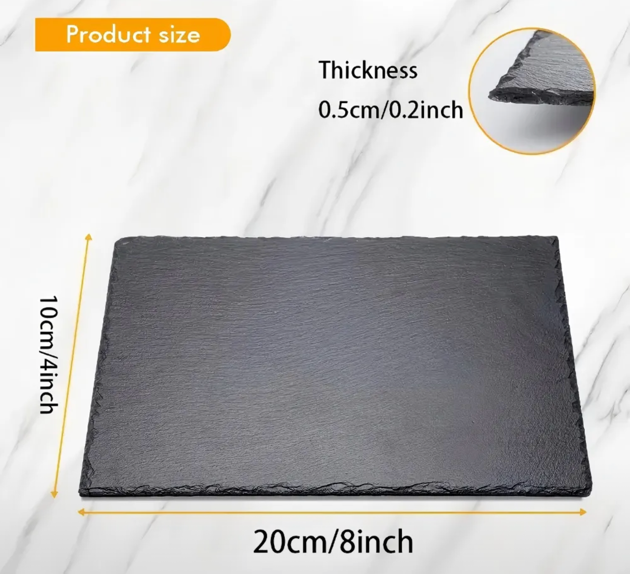 Slate Serving Plate- Cherry Blossom